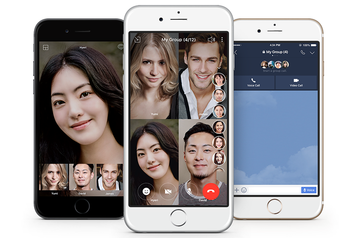 line group video chat news calls