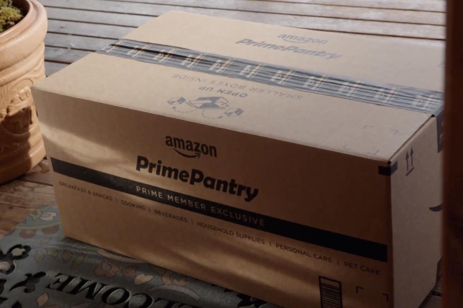 Amazon prime купить. Коробка Amazon. Amazon Box Prime.