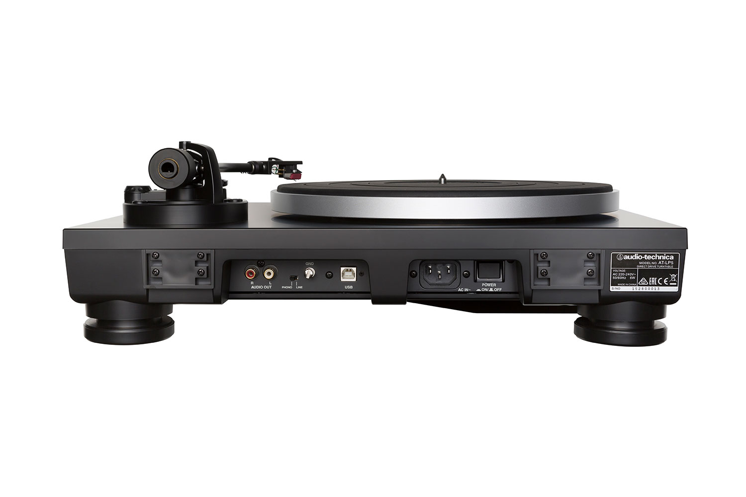 audio technica at lp5 direct drive turntable announced 4 sq