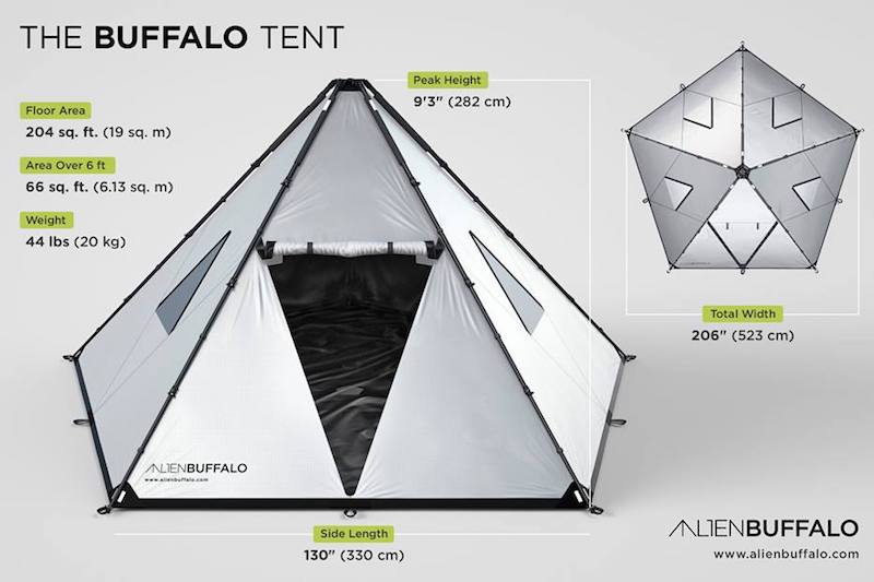 alien buffalo tents tent 0