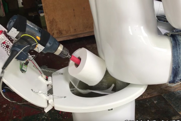 bathroom robotics toilet robot