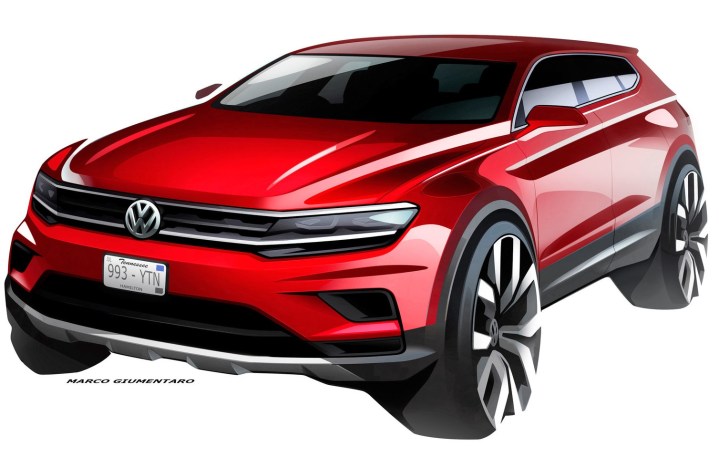 2018 Volkswagen Tiguan teaser