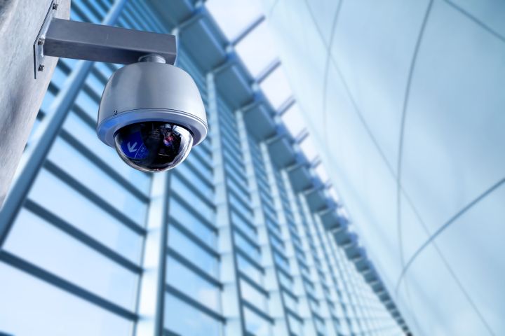 dc ransomware cameras 51697332  security cctv camera in office building