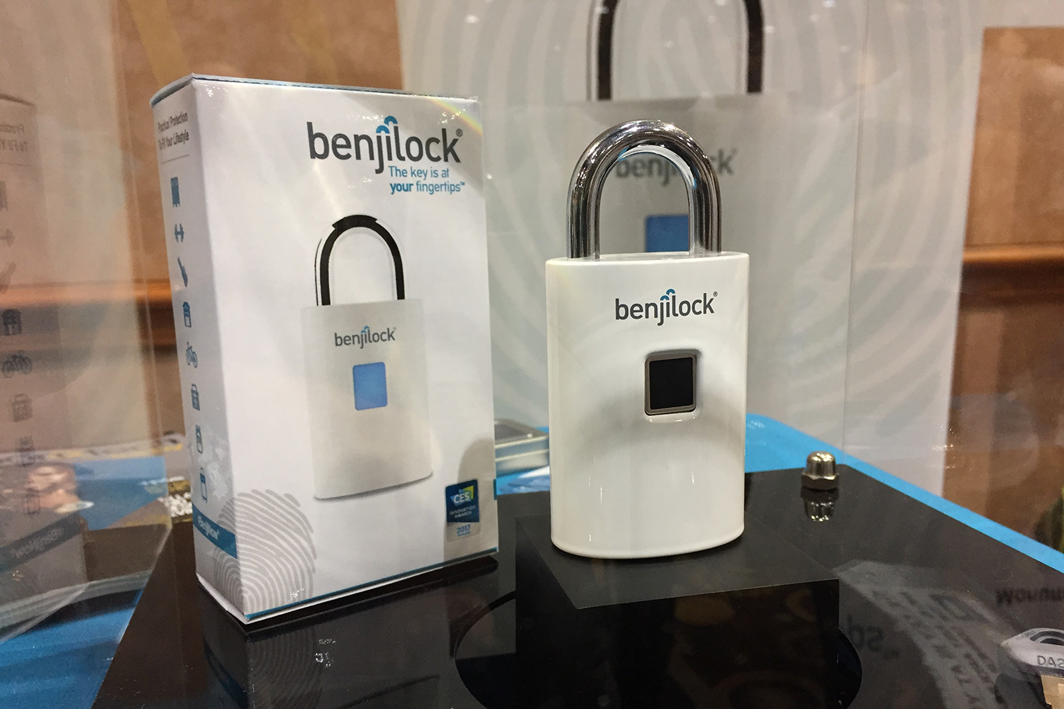 BenjiLock Brings Fingerprint Technology to the Padlock at CES 2017