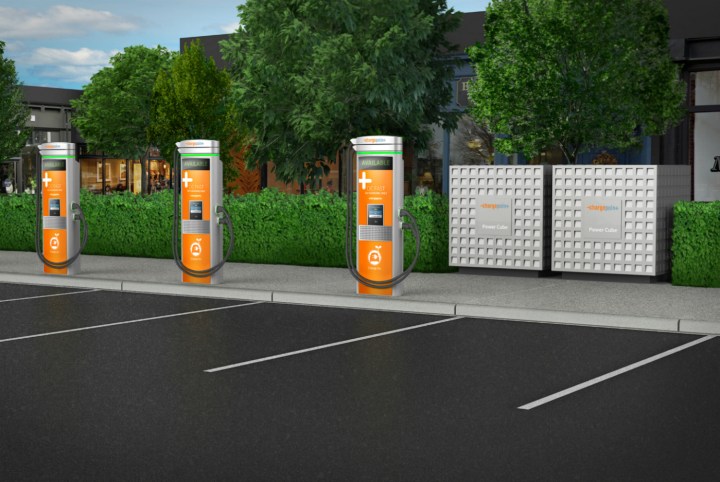 chargepoint ge charging station express plus