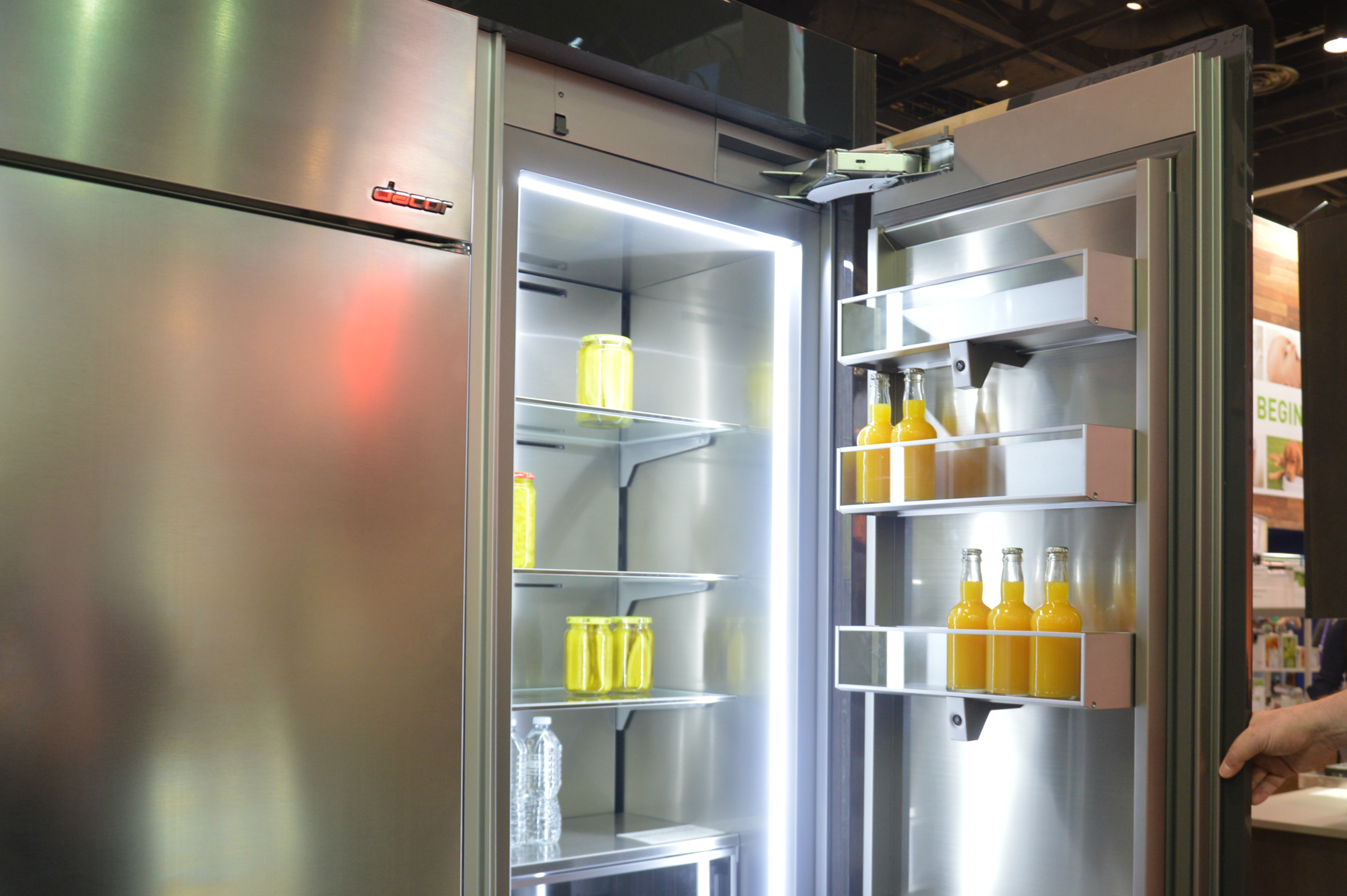 dacor heritage column refrigerator kbis 2017 fridge 2