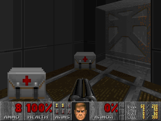 video game red cross health pack emblem doom medkit