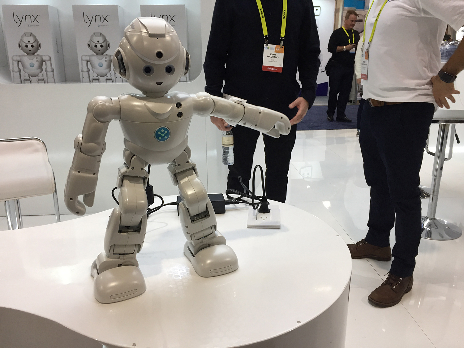 The Alexa-powered smart bot, Lynx.