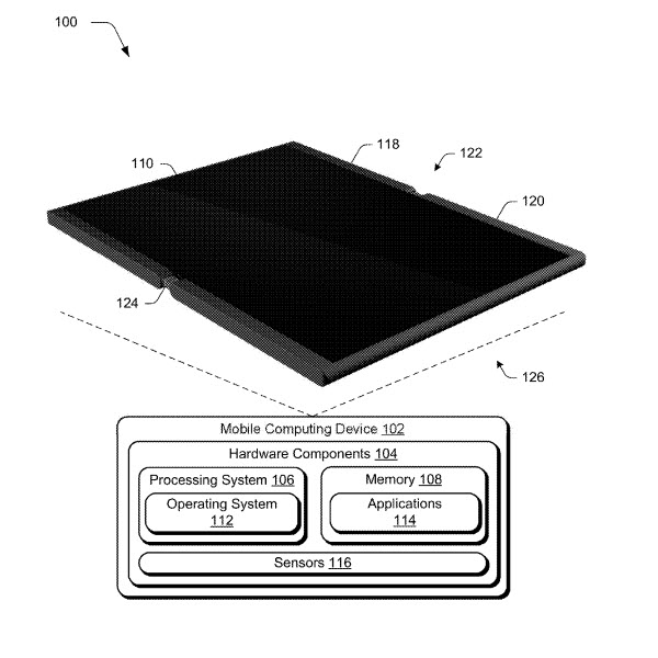 microsoft patents device that morphs from phone into tablet foldable mobile patent 1