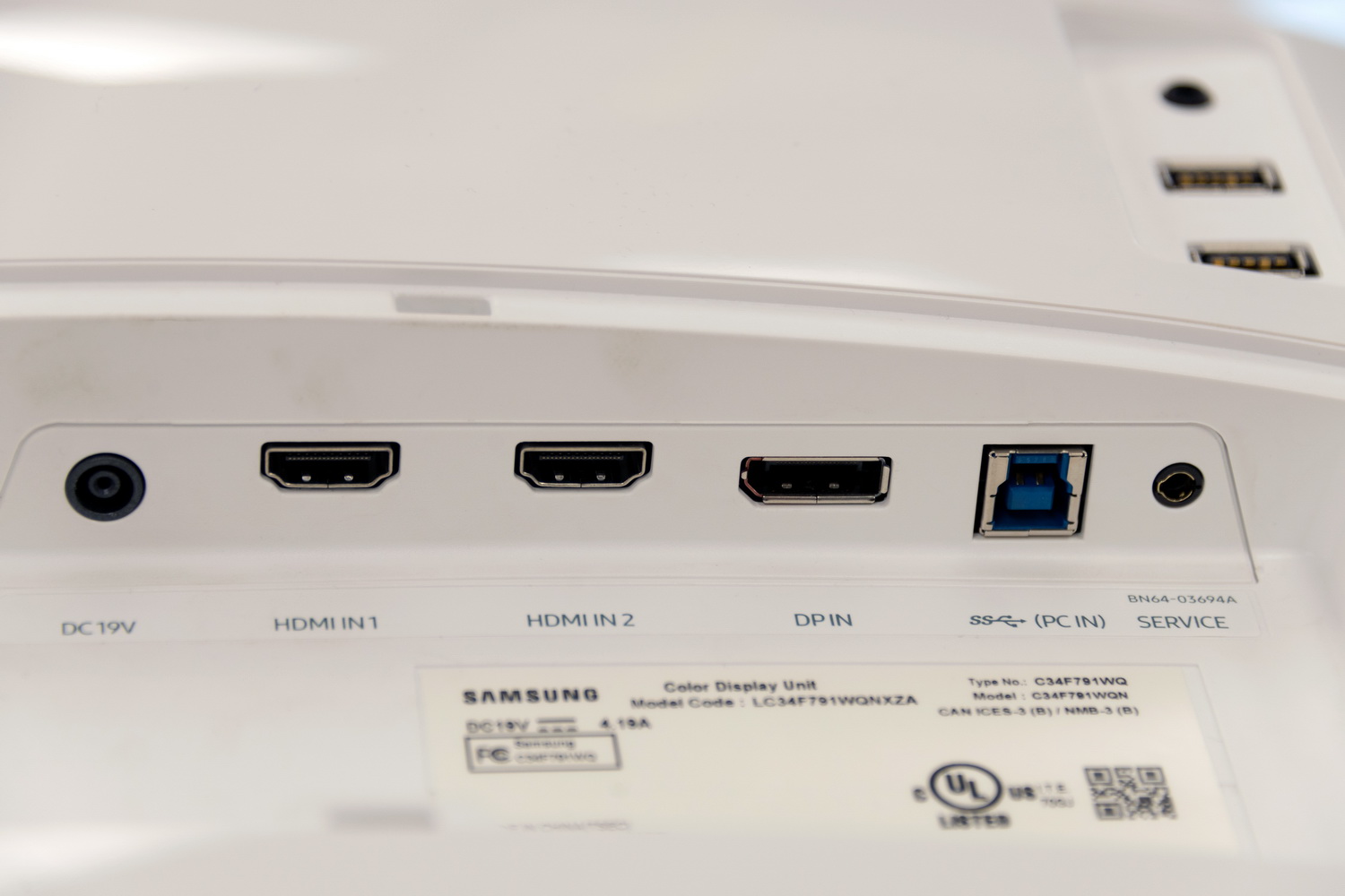 Samsung CF791 ultrawide monitor review 