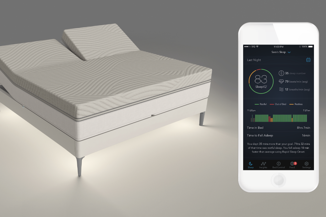 sleep number 360 smart bed ces 2017 2