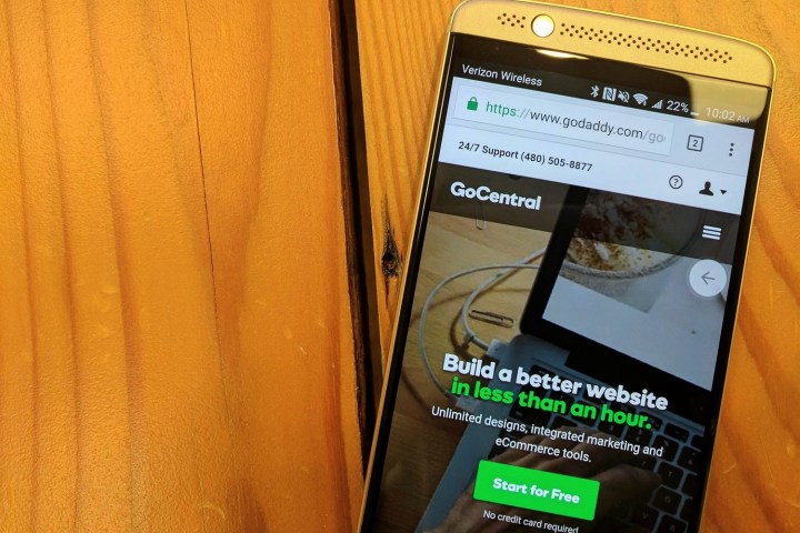 godaddy gocentral mobile