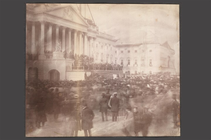 first presidential inauguration photo