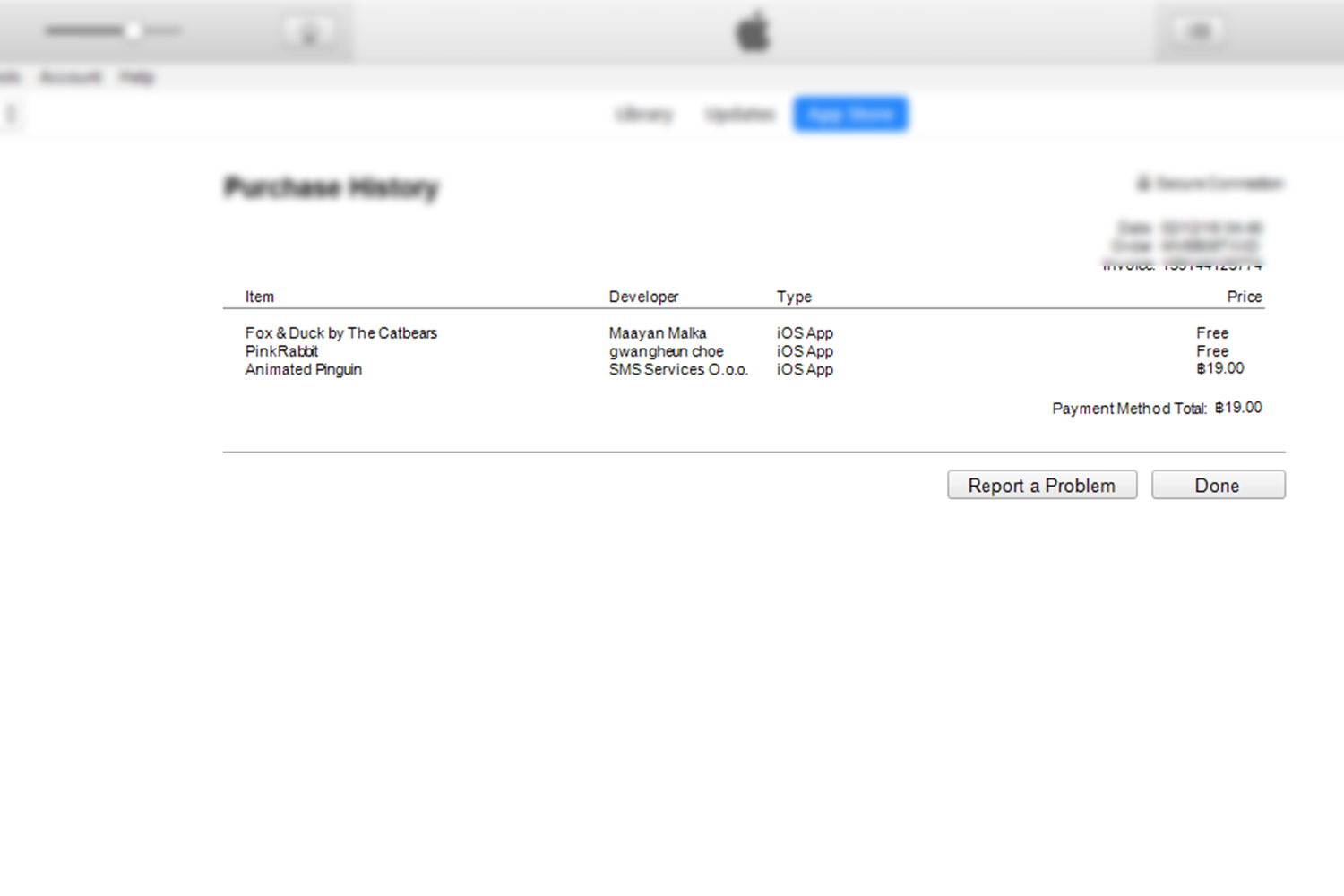 how to refund apple app store itunes report a problem