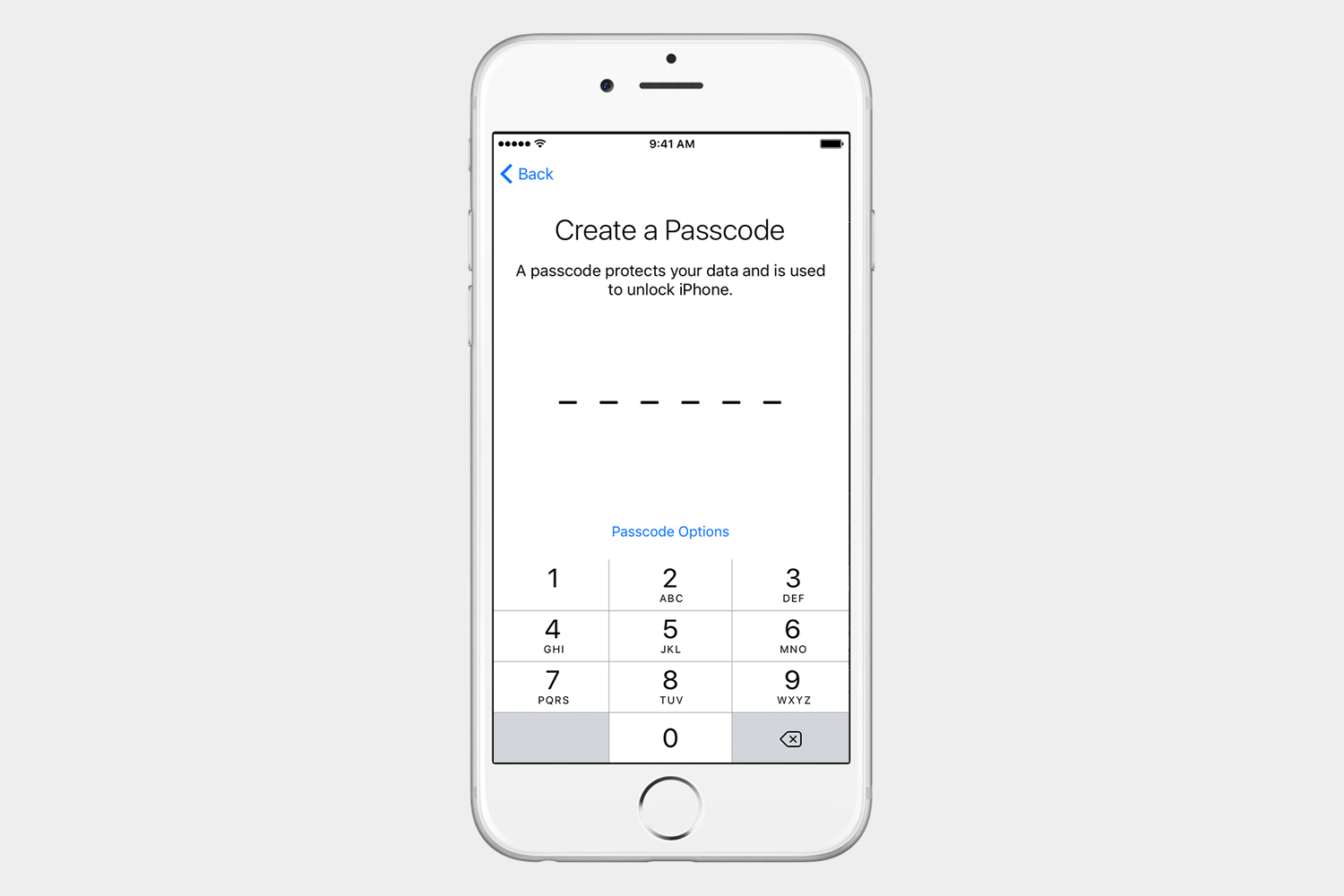 guide to ios set up iphone passcode