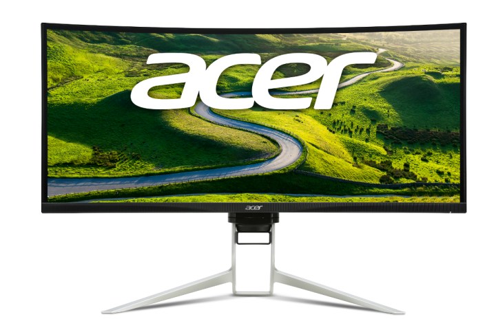 acer introduces xrc382cqk gaming display xr382cqk straight on header