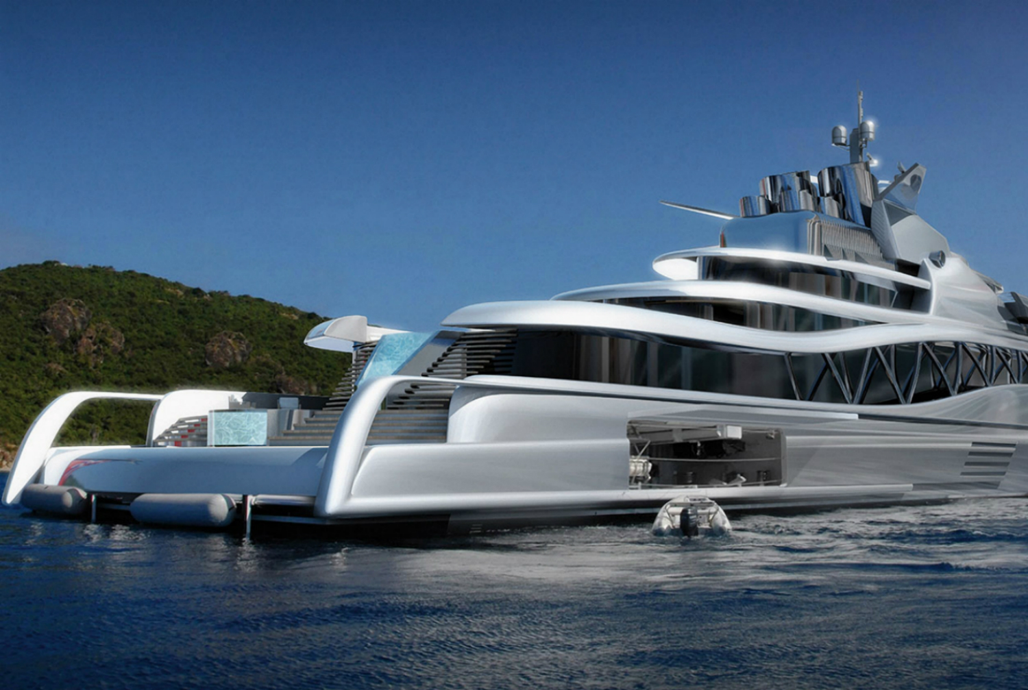 Superyachts, concept yachts, largest yachts