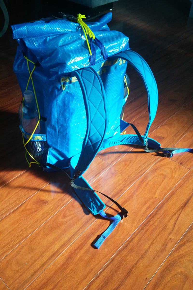 Inventive Rucksacks Inventive Backpacker Makes DIY IKEA Backpack | Digital Trends