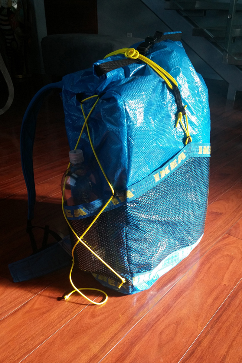 Inventive Rucksacks Inventive Backpacker Makes DIY IKEA Backpack | Digital Trends