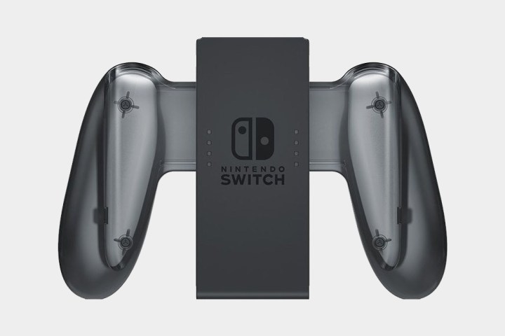 Front view of Nintendo Joy-Con Charging Grip.