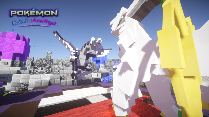 complete pokemon game created in minecraft poke  mon cobalt and amethyst