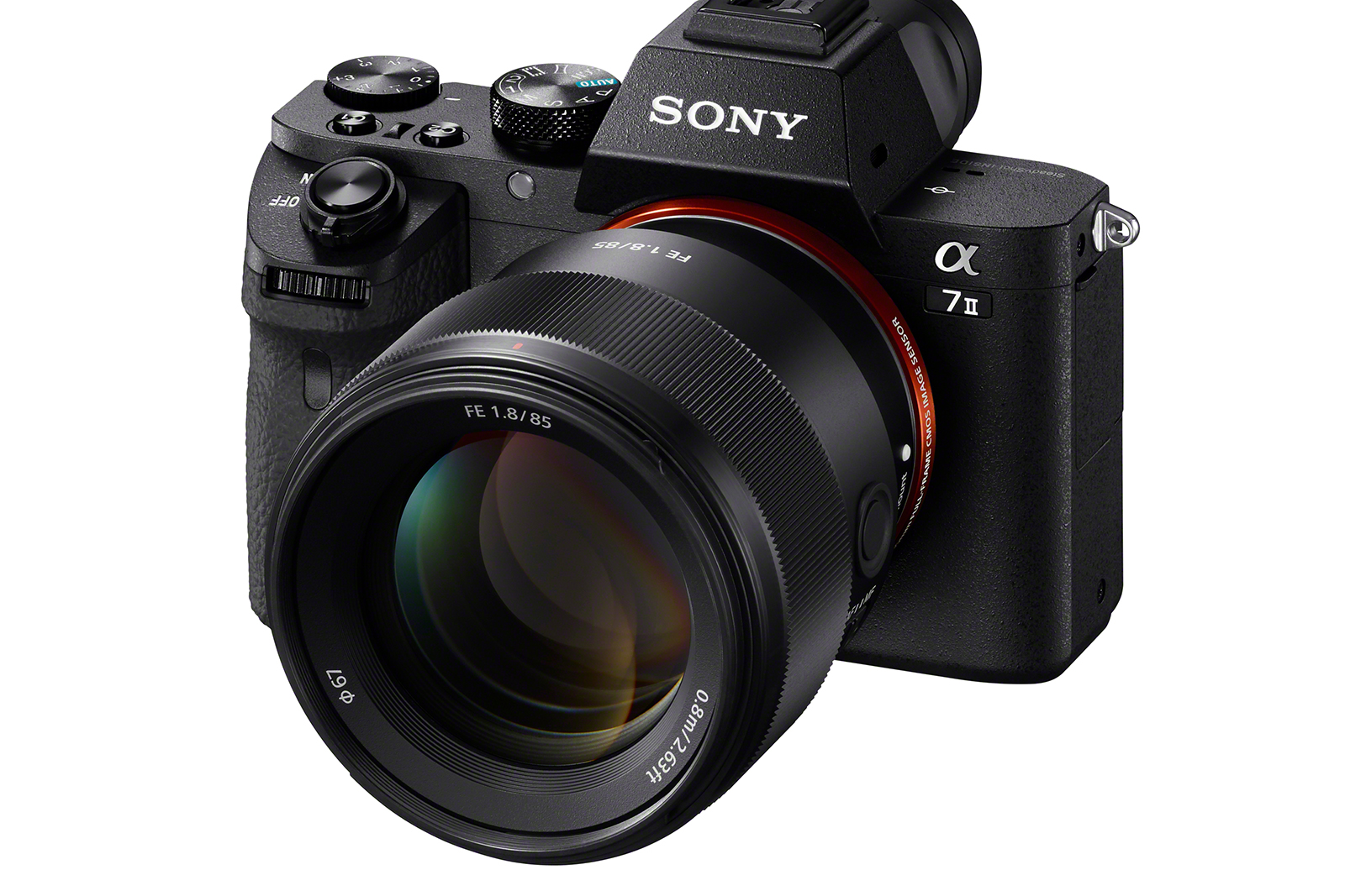 sony launches 100mm 85mm flash sel85f18 a7ii