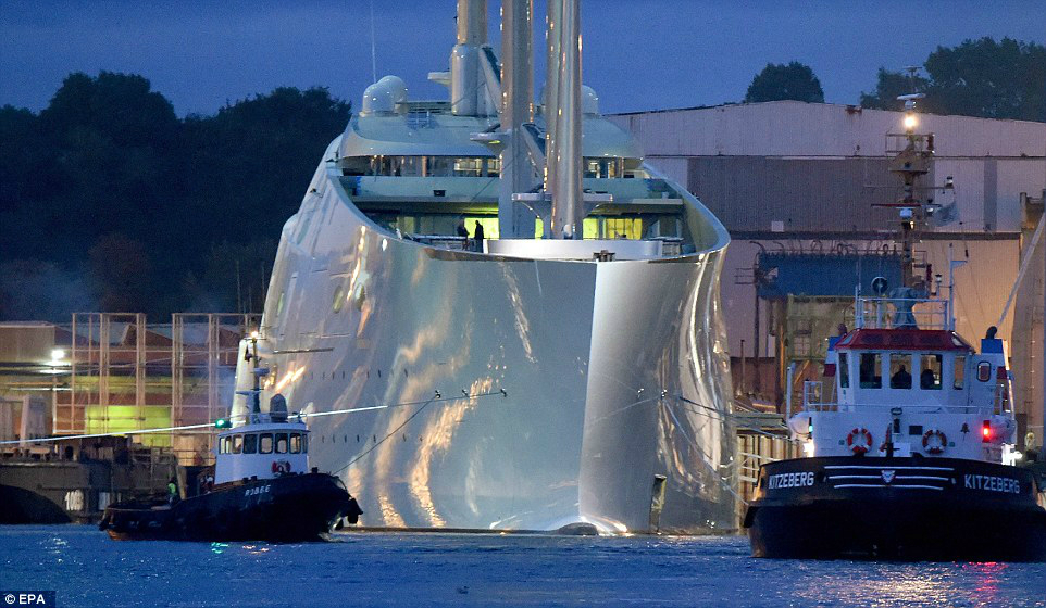 sailing yacht a seized