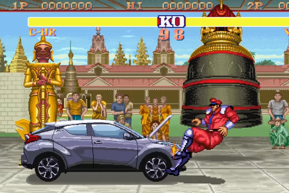 'Street Fighter II' Themed Toyota Commercial Pits the New C-HR Against ...