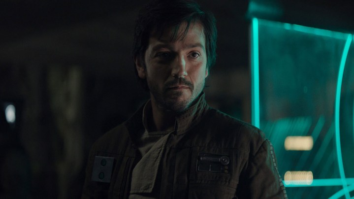 Diego Luna as Cassian Andor in Rogue One.