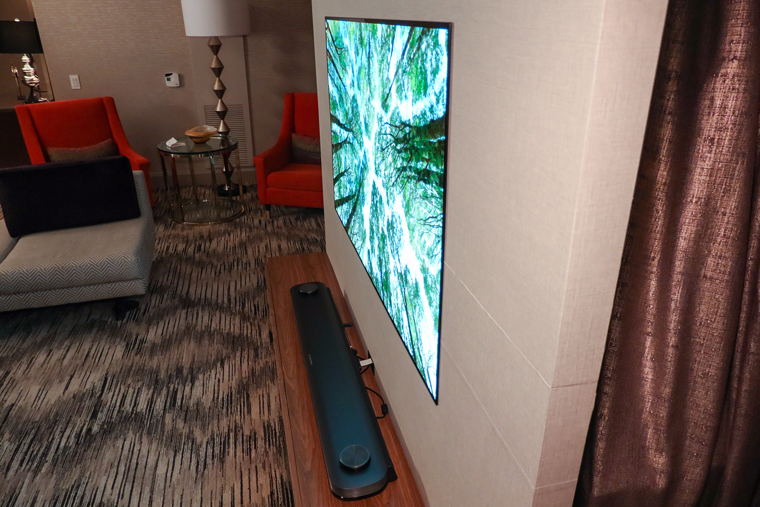 LG W- Series Wallpaper OLED and Atmos Soundbar - Hands on at CES 2017 -  YouTube