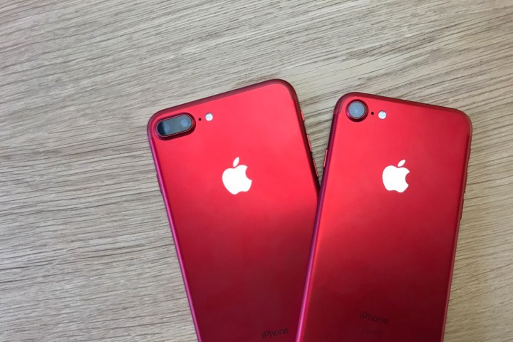 teenagers love the iphone  red