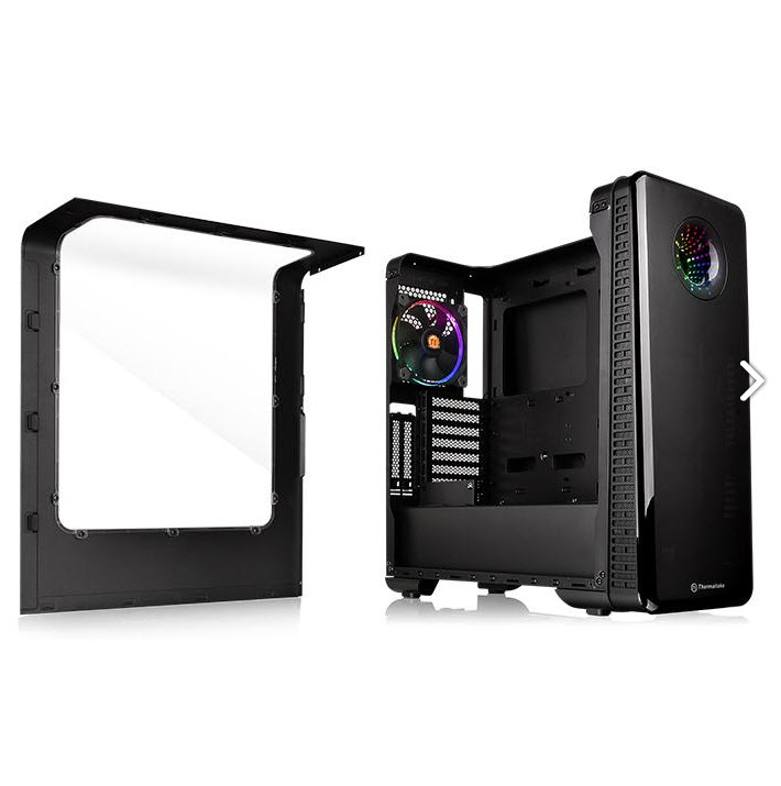 thermaltake introduces view 28 mid range case side open