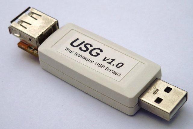 Plug the USG into Your Port Before You Plug in that New USB Flash Drive