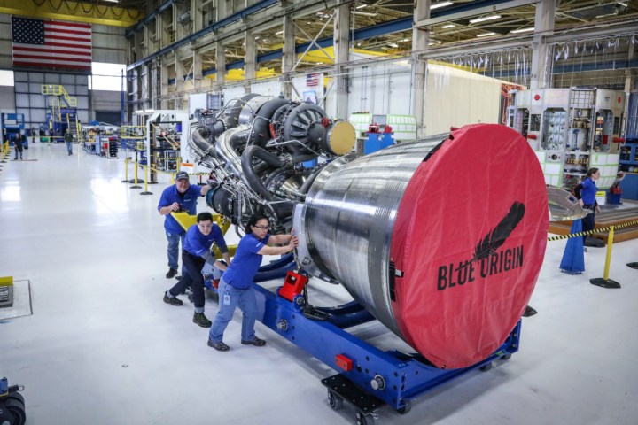 blue origin be 4 rocket engine