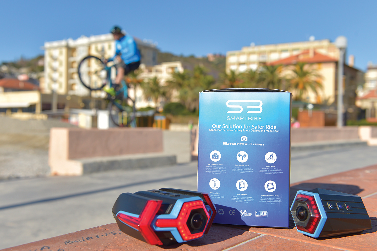 logo Luipaard borstel Hexagon Lets Cyclists Keep an Eye On What's Happening Behind Them | Digital  Trends