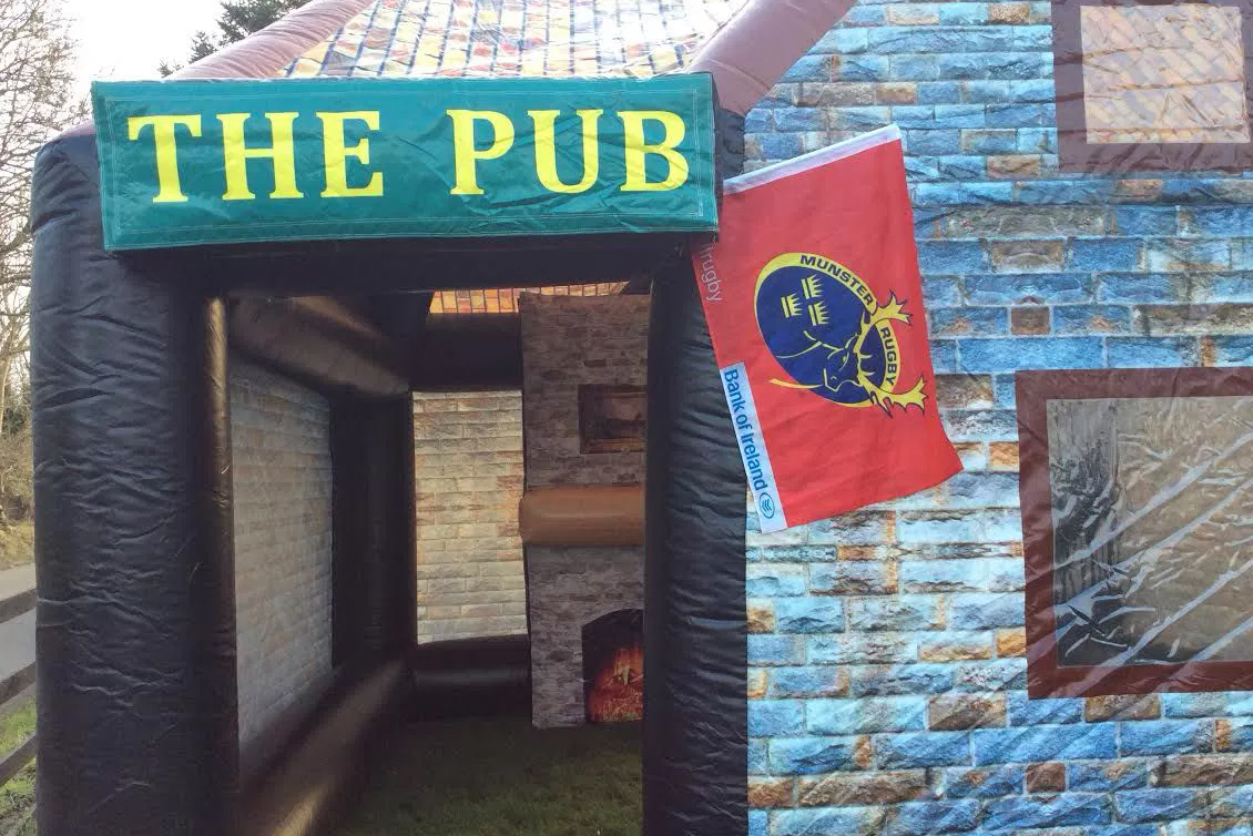 inflatable pub company rentals st patricks day pubs 1