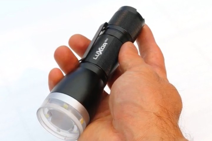 luxor mini flashlight header color
