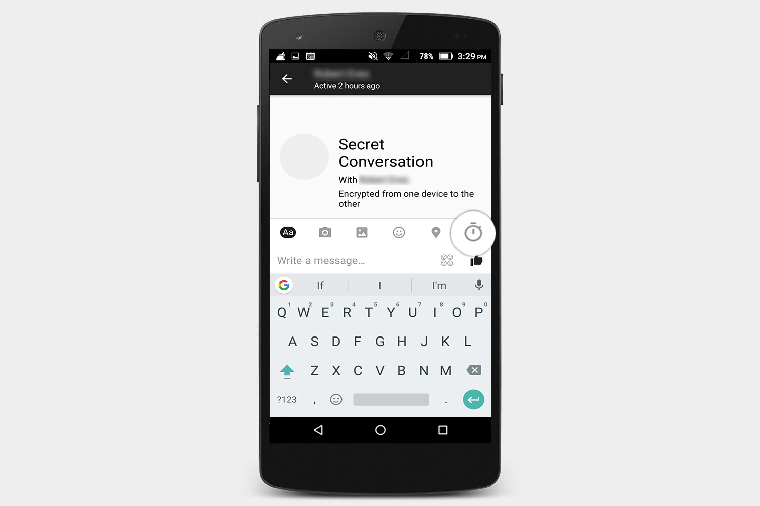 how to start secret conversation facebook messenger android 10