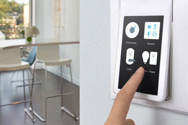 wink relay smart home touchscreen control panel dea