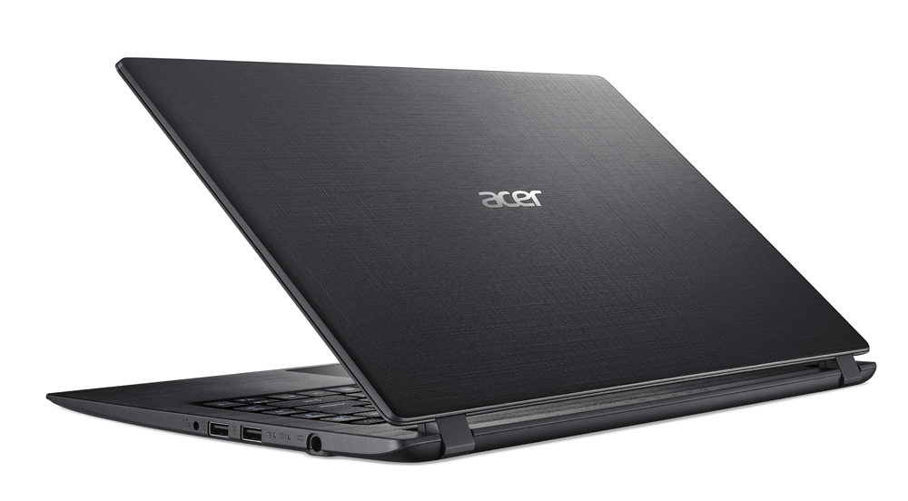 acer introduces new pcs at next event aspire 1 rear left facing