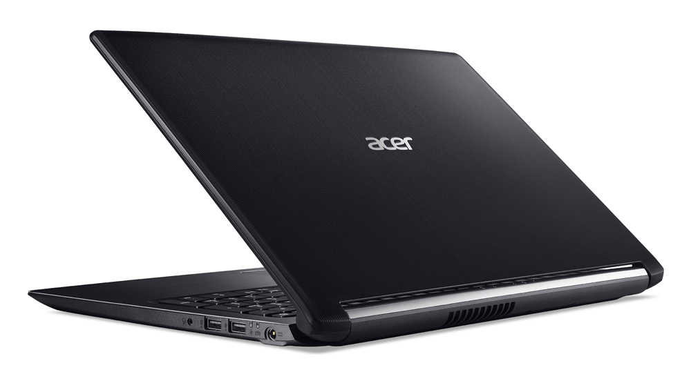 acer introduces new pcs at next event aspire 5 rear left facing