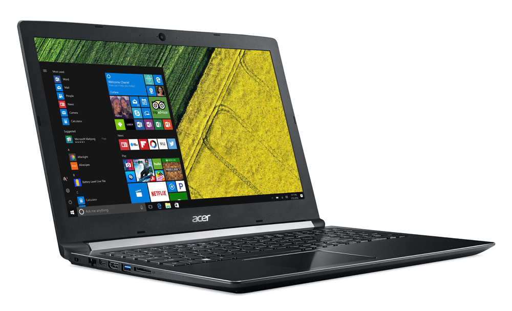 acer introduces new pcs at next event aspire 5 right facing