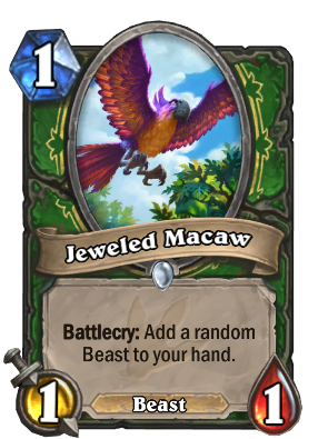 hearthstone decks ungoro jeweled macaw 55528