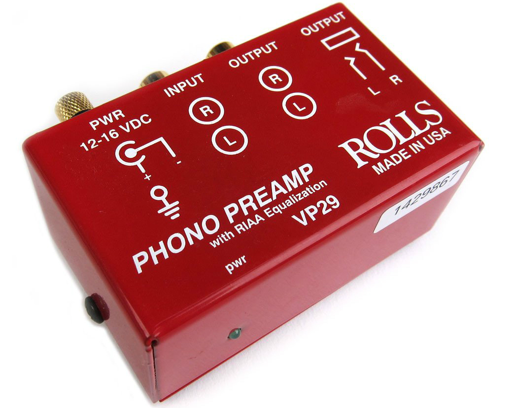 The Rolls VP29 Phono Preamp.
