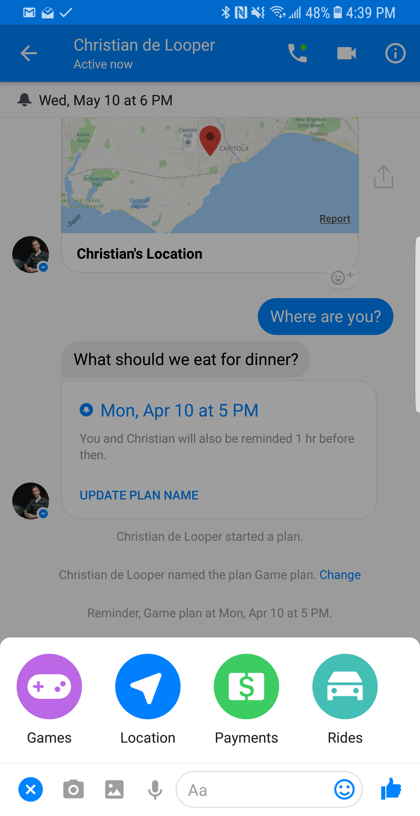 Facebook's Messenger Platform Gets Its First Game