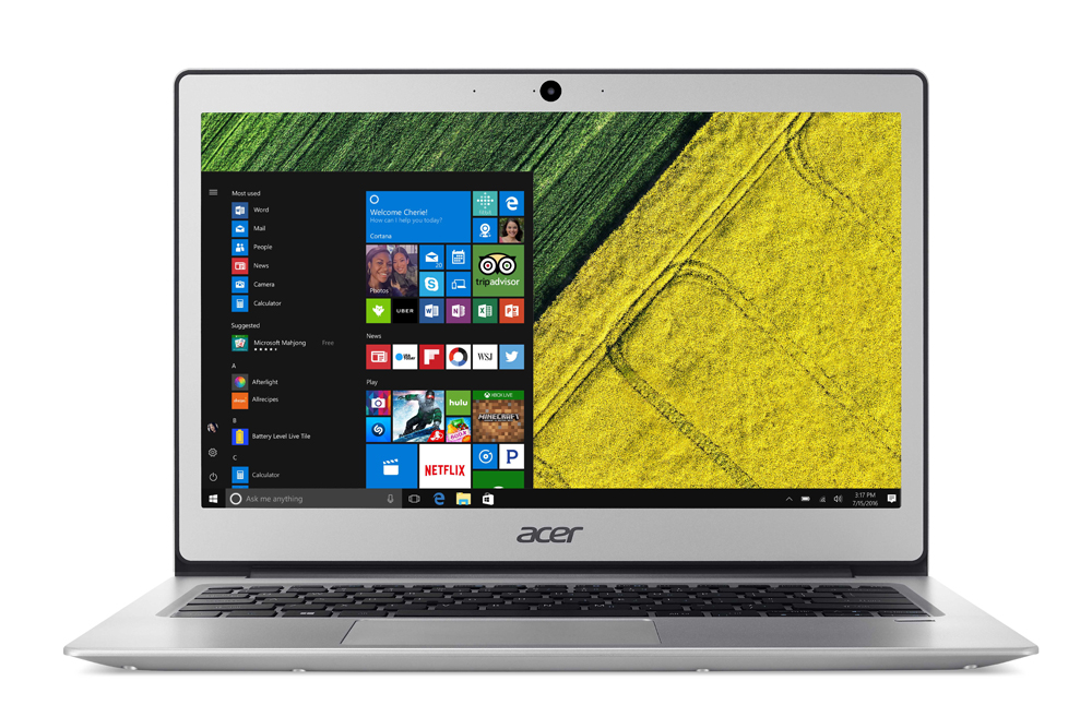 acer introduces new pcs at next event swift 1 straight on