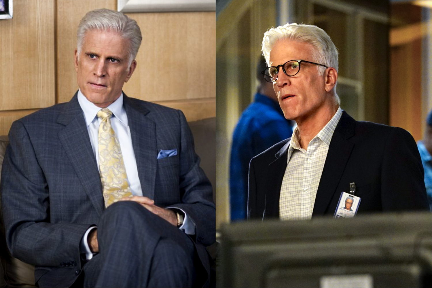 actors two shows same time teddanson
