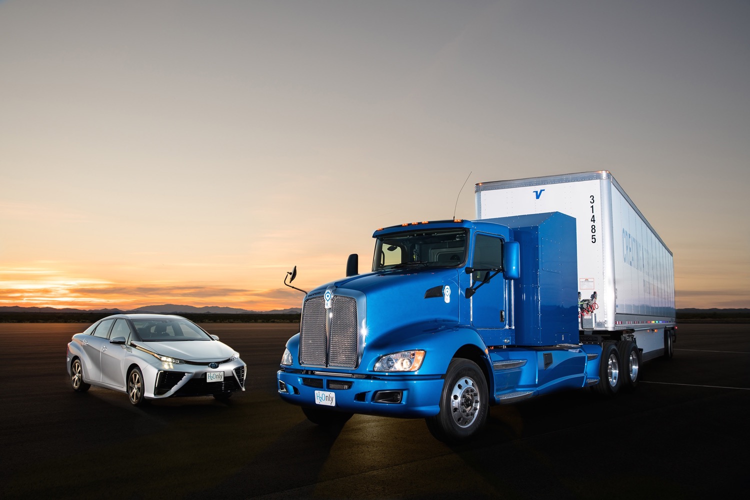 Toyota Project Portal hydrogen fuel-cell truck