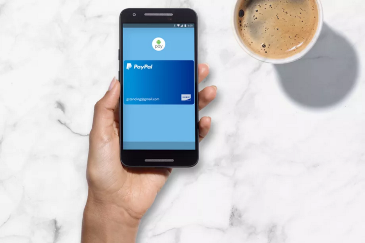 google payments cards on file android pay paypal