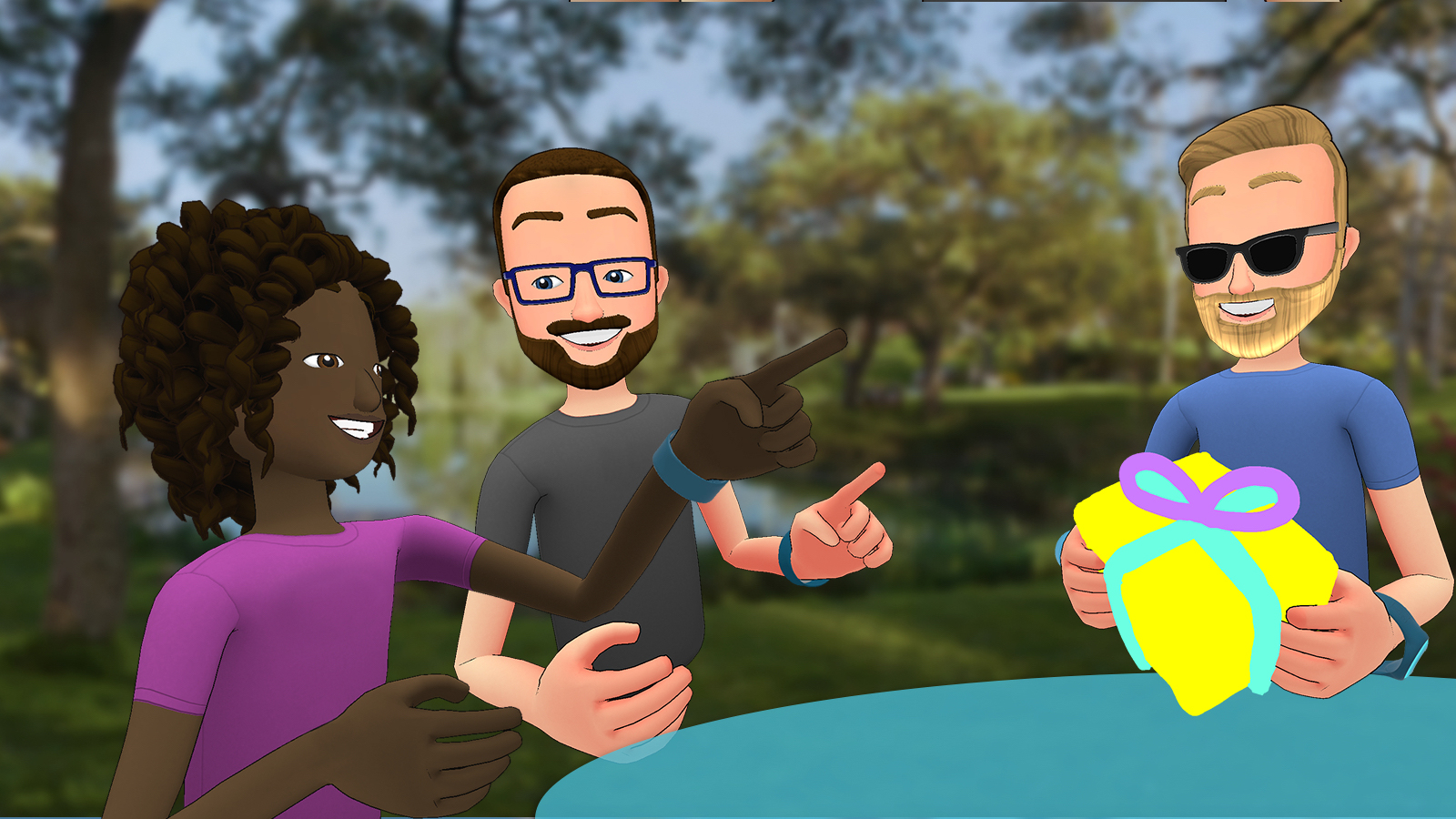 facebook spaces first impressions review still 2